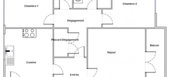 Apartamento T2 em Aubergenville, France N.º 182977 15