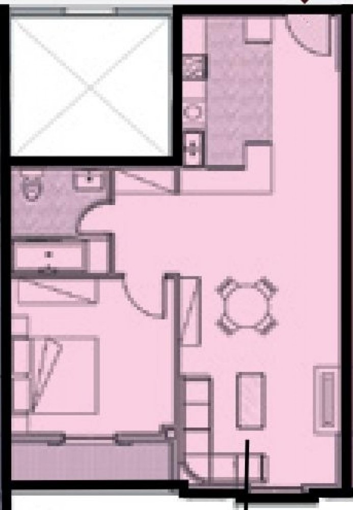 Studio-Eigentumswohnung in El Alamein, Egypt, Nr. 771