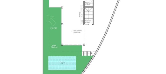 Casa T3 em Rojales, Spain N.º 33233 28