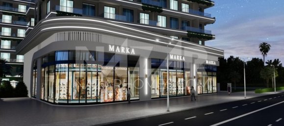 Квартира 1+1 в Аланья, Турция № 14370 11