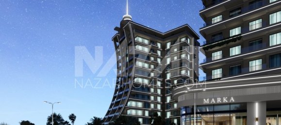 Квартира 1+1 в Аланья, Турция № 14370 12