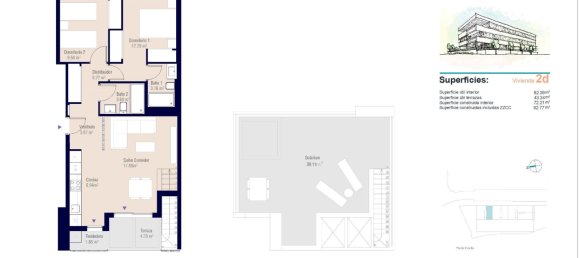 2 bedrooms Penthouse in Alicante, Spain No. 287219 19