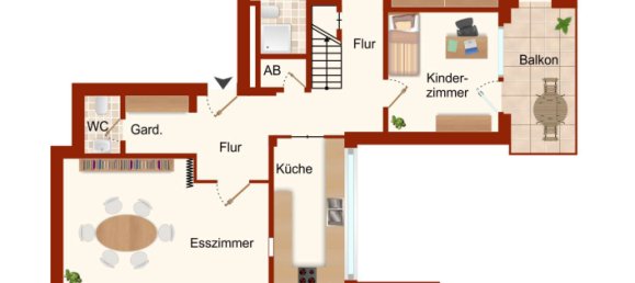 Ático de 3 dormitorios en Baden-Wurttemberg, Germany No. 113715 13