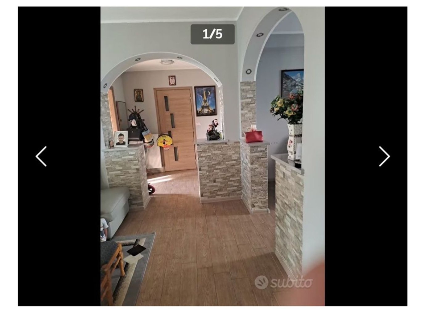 Квартира с 5 комнатами в Ницца Монферрато, Италия № 256219