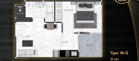 1 bedroom Apartment in Pattaya, Thailand No. 22810 2