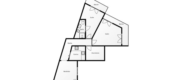 Apartamento de 3 dormitorios en Eixample, Spain No. 173414 19