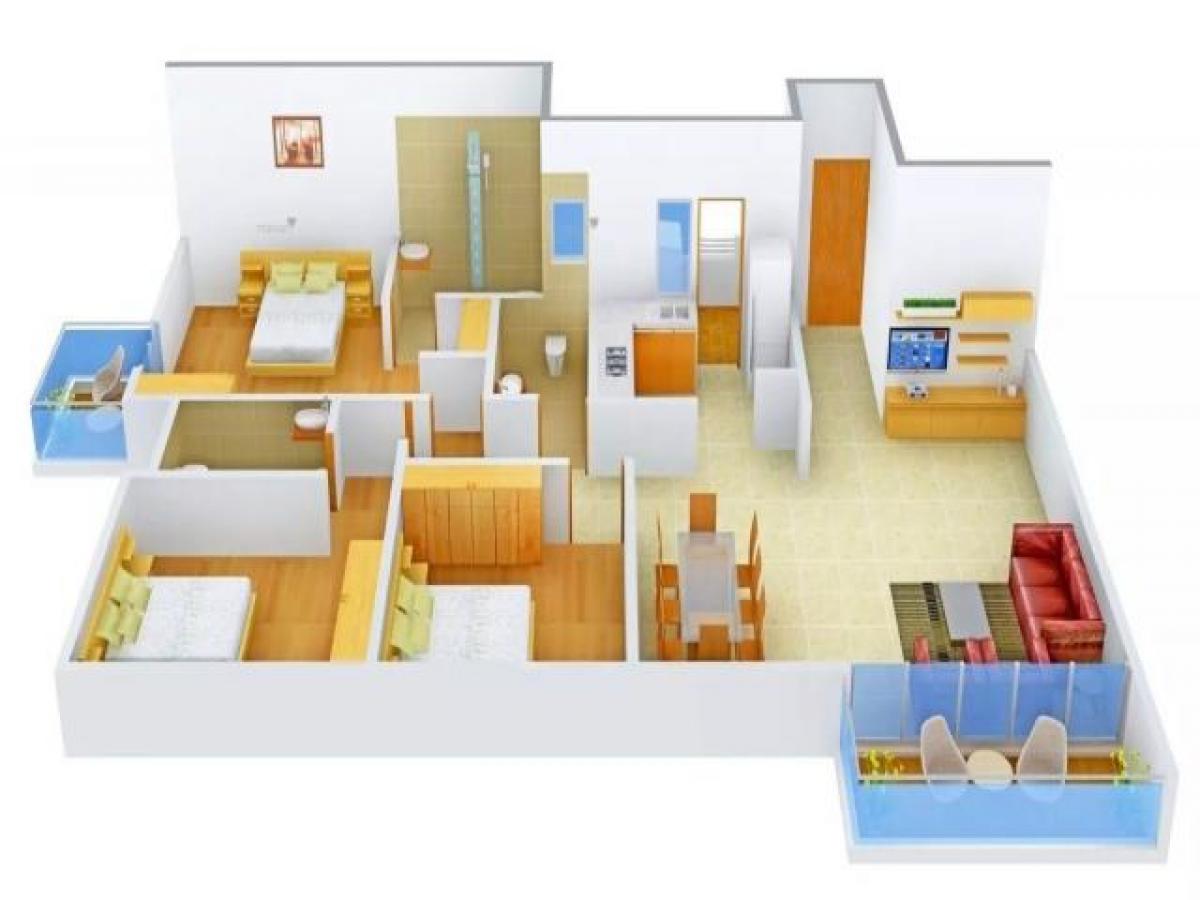 3 bedrooms House in Bangalore, India No. 53138