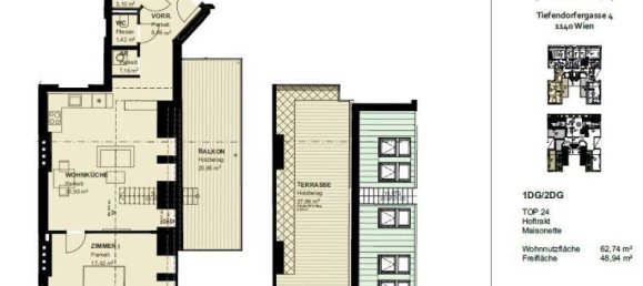 2-Zimmer Wohnung in Penzing, Austria, Nr. 141334 13