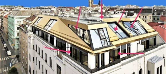 5-Zimmer Penthouse in Alsergrund, Austria, Nr. 25299 3