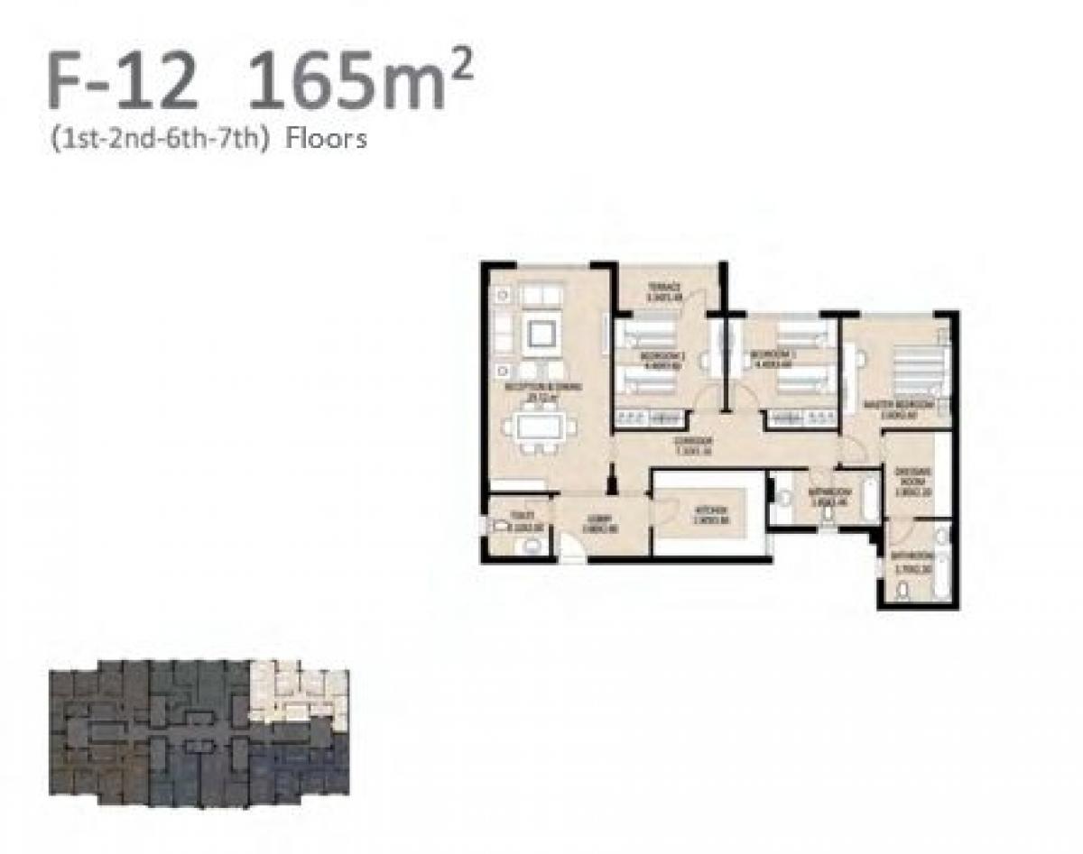 شقة 3 غرف نوم  في New Capital City, Egypt رقم 2413