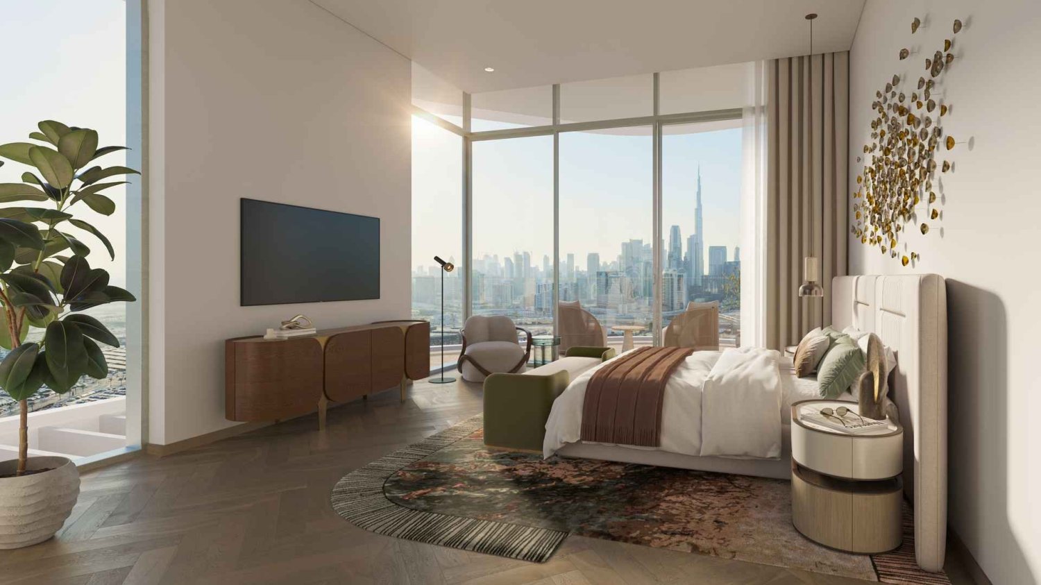 3 dormitorios apartamento en venta en Dubai Design District, Dubai, UAE № 124989