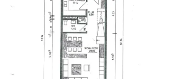 2 غرف نوم منزل ذو طابقين في Emmendingen, Germany رقم 96898 18