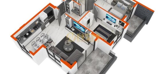 Apartamento de 1+1 en Alanya, Turkey No. 31035 24