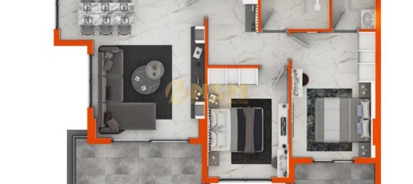 Apartamento de 1+1 en Alanya, Turkey No. 31035 22