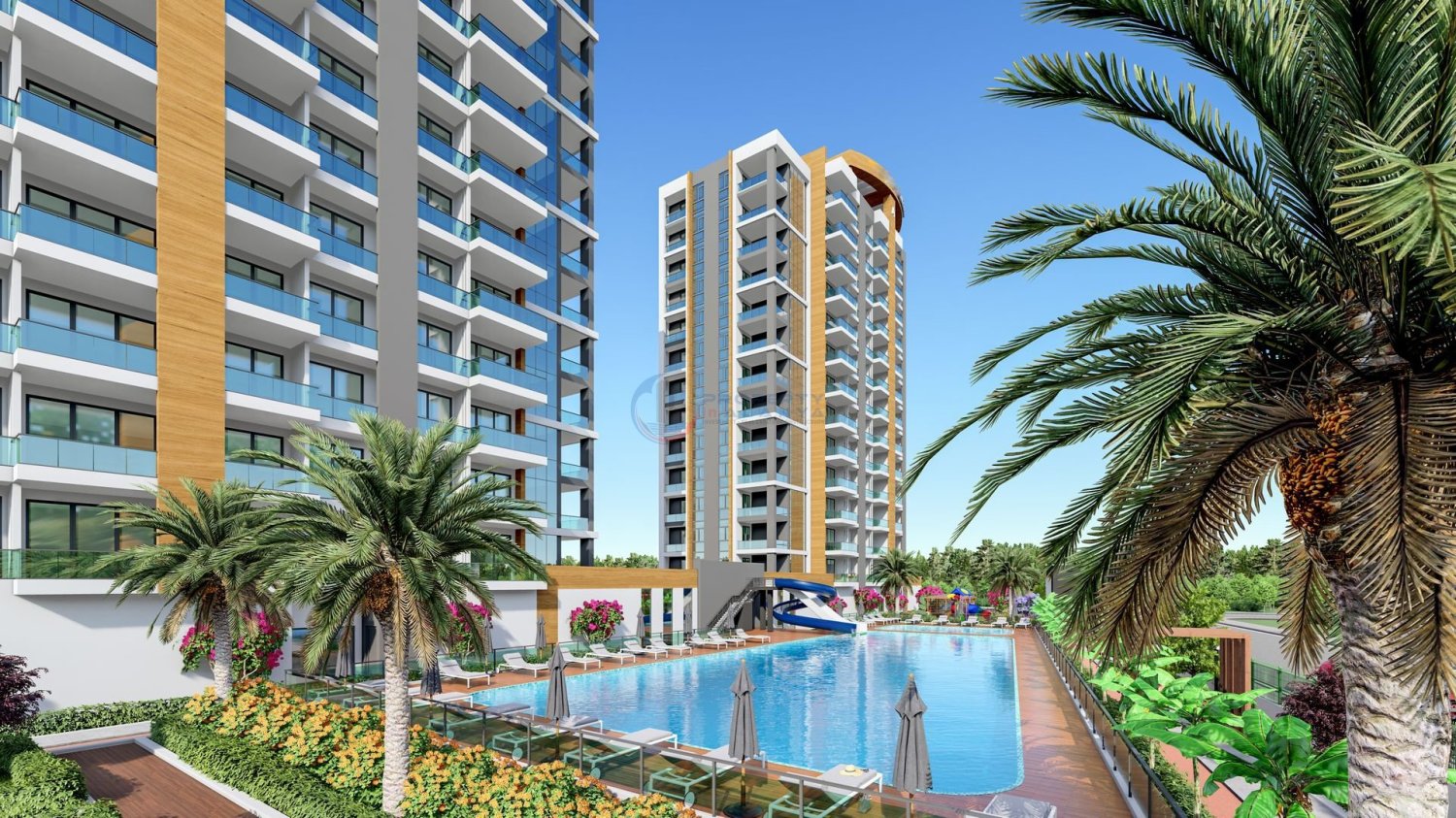 Apartamento de 1+1 en Mersin, Turkey No. 46953