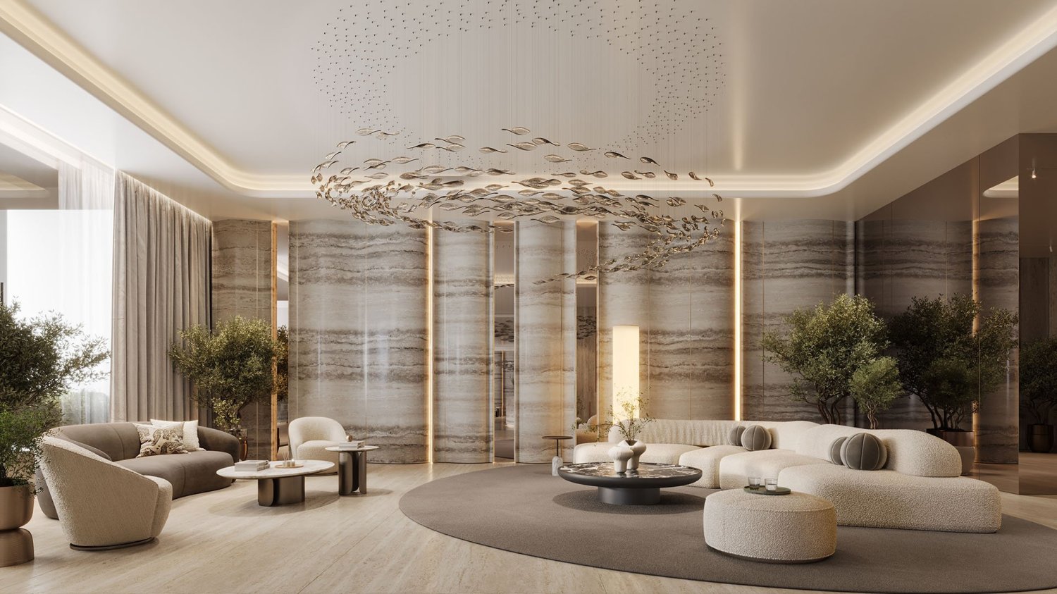 Apartamento T1 em SkyHills Astra, Al Barsha, UAE N.º 64301