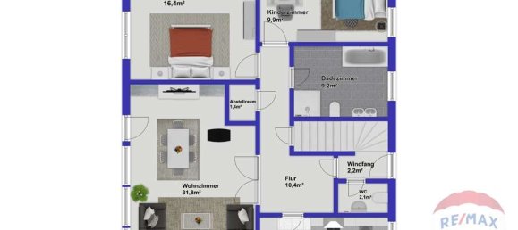 Дом с 4 спальнями в Ингольштадт, Германия № 78614 9