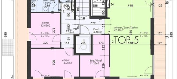 Penthouse de 4 divisões em Innsbruck-Stadt, Austria N.º 156497 25