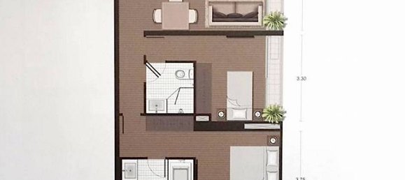 2 bedrooms Condo in Bangkok, Thailand No. 2659 4