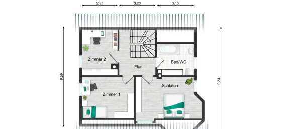 6 rooms Townhouse in Coburg, Germany No. 220886 39
