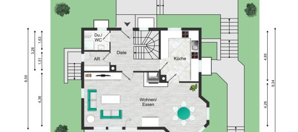 6 rooms Townhouse in Coburg, Germany No. 220886 38