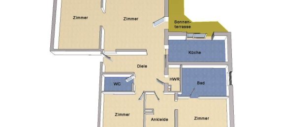 4-Zimmer Wohnung in Schlachtensee, Germany, Nr. 276357 8