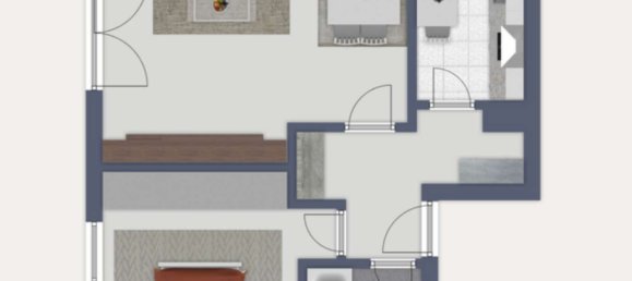 1 غرف نوم شقة في County of Bentheim, Germany رقم 228913 14