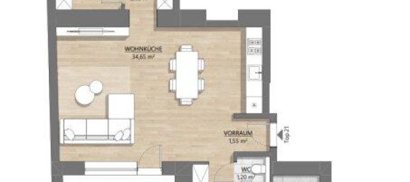 3 rooms Apartment in Ottakring, Austria No. 145164 3