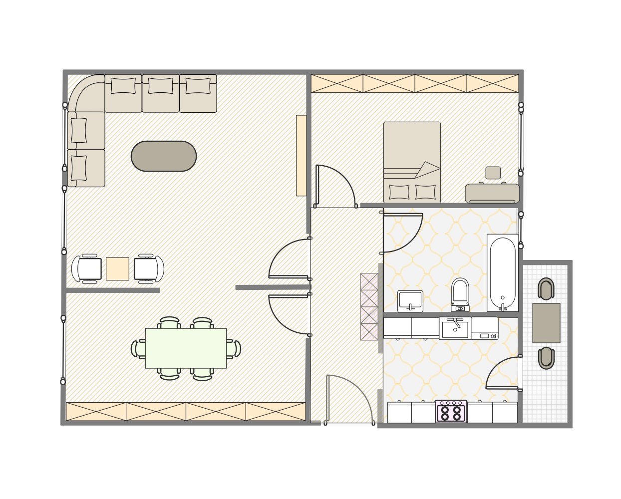1 bedroom Apartment in Hamburg-Nord, Germany No. 340003