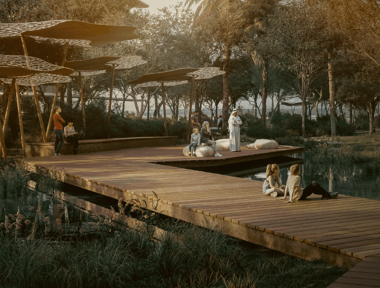 Квартира с 2 спальнями в Mina Al Arab, ОАЭ № 87799