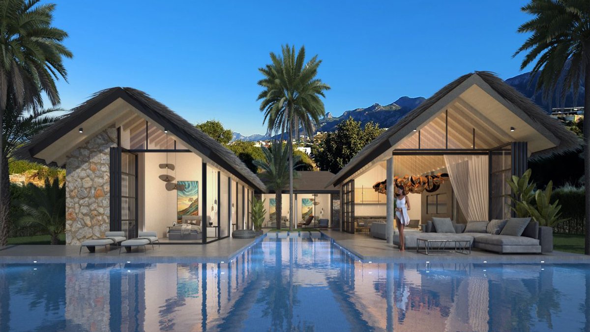 2 Schlafzimmer Villa in Tatlisu, Nord-Zypern, Nr. 13704