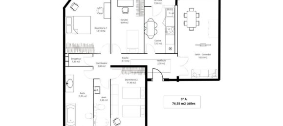 3 bedrooms Apartment in San Martin del Rey Aurelio, Spain No. 172731 29