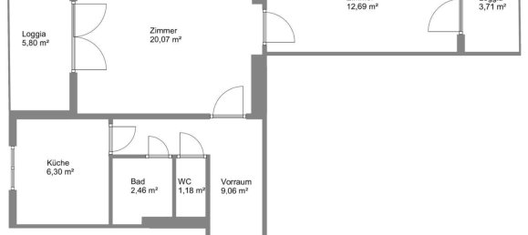 2غرفة شقة في Rudolfsheim-Funfhaus, Austria رقم 131033 10