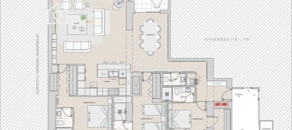 3 غرف نوم شقة في Madrid, Spain رقم 102307 5