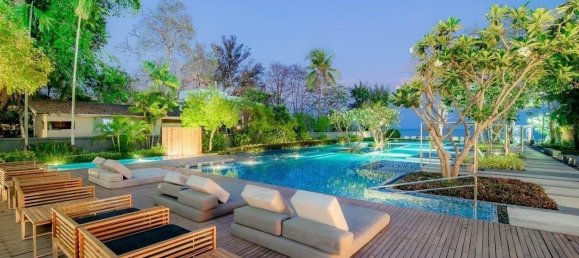 Apartamento com 2 quartos em condomínio em Hua Hin, Thailand N.º 10738 2