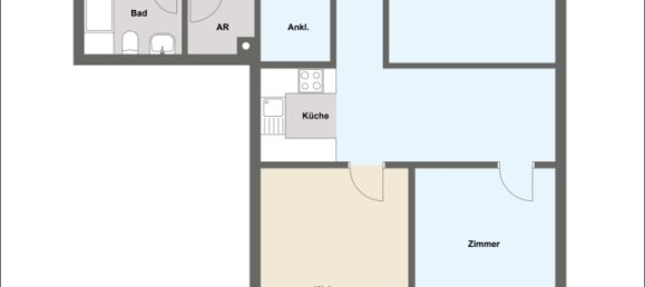 Apartamento de 3 divisões em Aschaffenburg, Germany N.º 145162 4