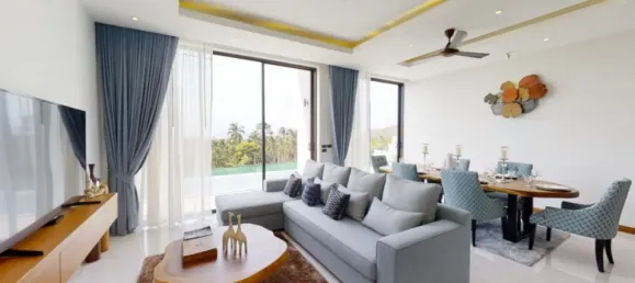 3 dormitorios villa en venta en Ko Samui, Surat Thani, Southern Thailand, Thailand № 79273 7