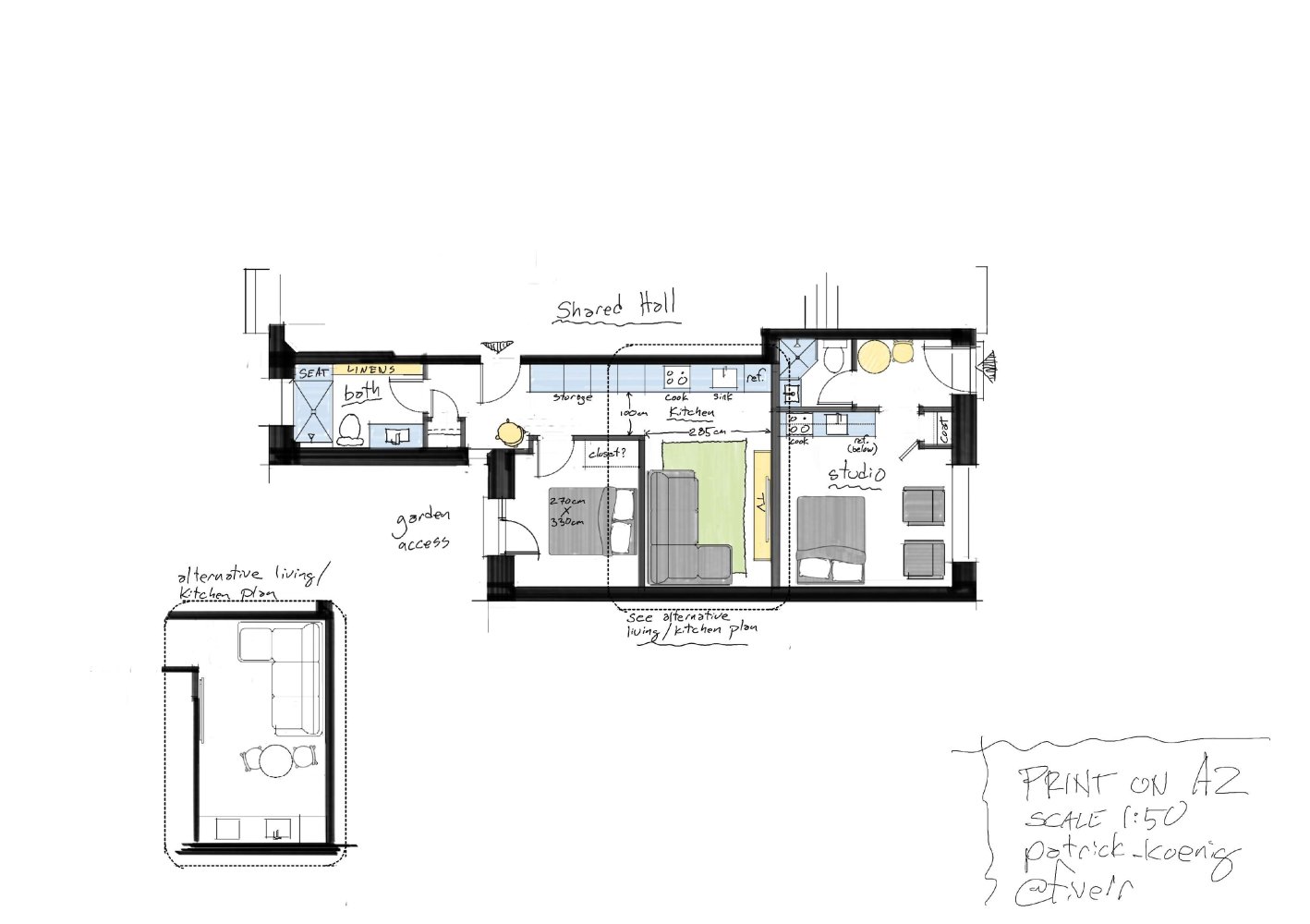 2 Schlafzimmer Wohnung in Frankfurt am Main, Germany, Nr. 223255