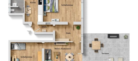 2 chambres Appartement à Boblingen, Germany No. 314068 10