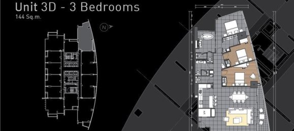 3 bedrooms Condo in Bangkok, Thailand No. 2184 3