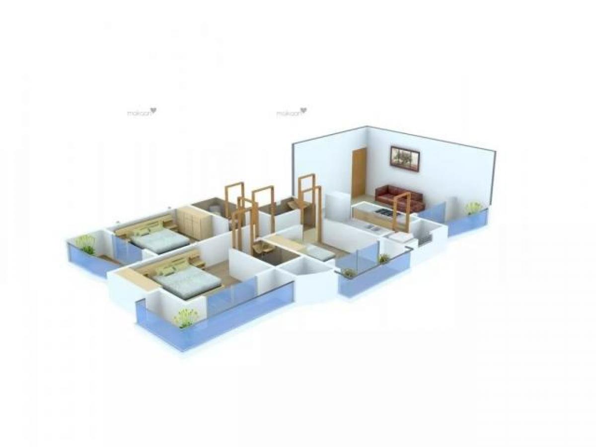 3 bedrooms House in Mumbai, India No. 8721