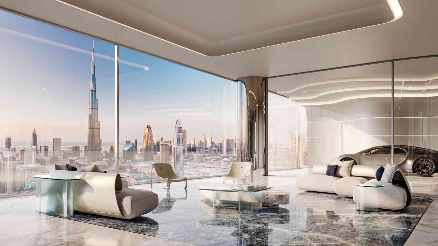 Apartamento de 3 dormitorios en BUGATTI RESIDENCES BY BINGHATTI, Business Bay, UAE No. 60212