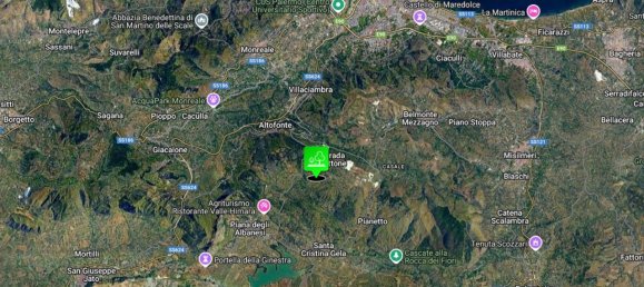 Terreno em Altofonte, Italy 3000 m² N.º 14900 2