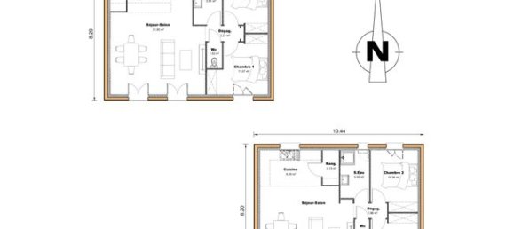 2 Schlafzimmer Haus in Villeneuve-sur-Lot, France, Nr. 314690 2