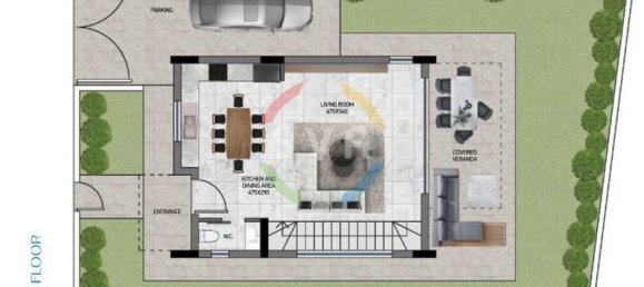 2 Schlafzimmer Villa in Agios Tychonas, Cyprus, Nr. 21199 2