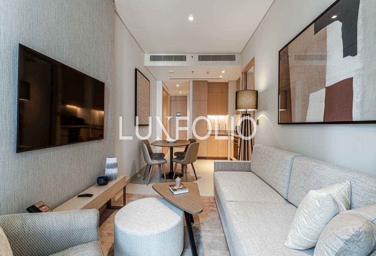 1 غرف نوم شقة في وسط مدينة دبي, UAE رقم 100721