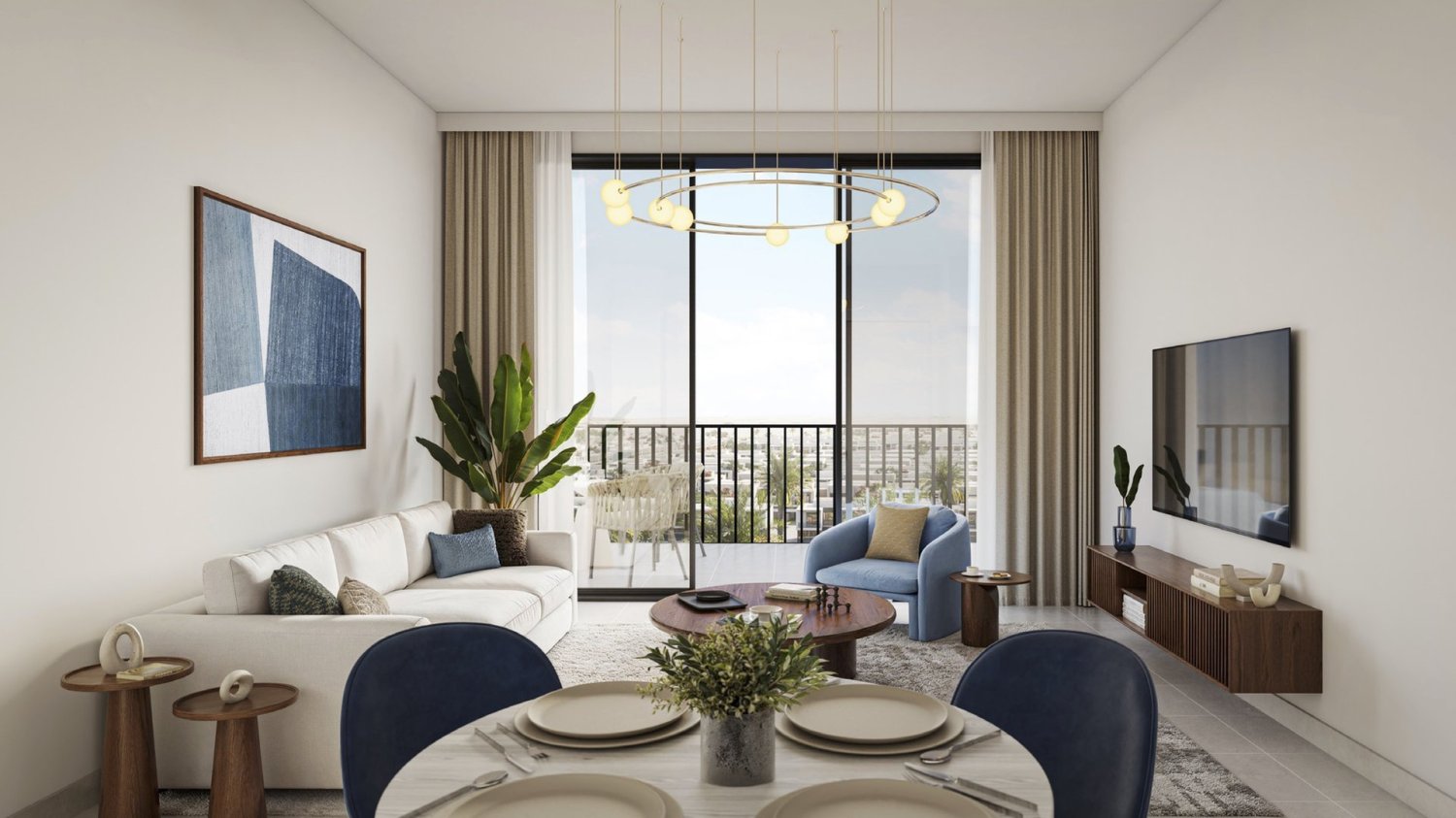 2 غرف نوم شقة في Ora Residences, Town Square, UAE رقم 62593