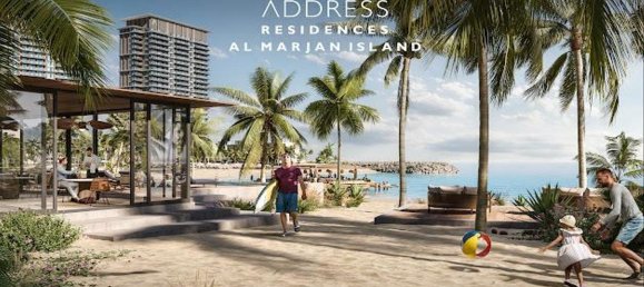 1 غرف نوم شقة في Al Marjan Island, UAE رقم 33987 5