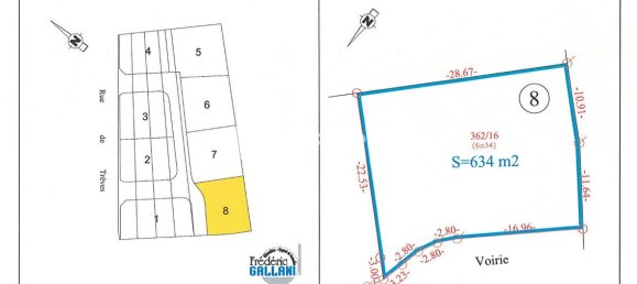924m² Land in Koenigsmacker, France No. 210380 2