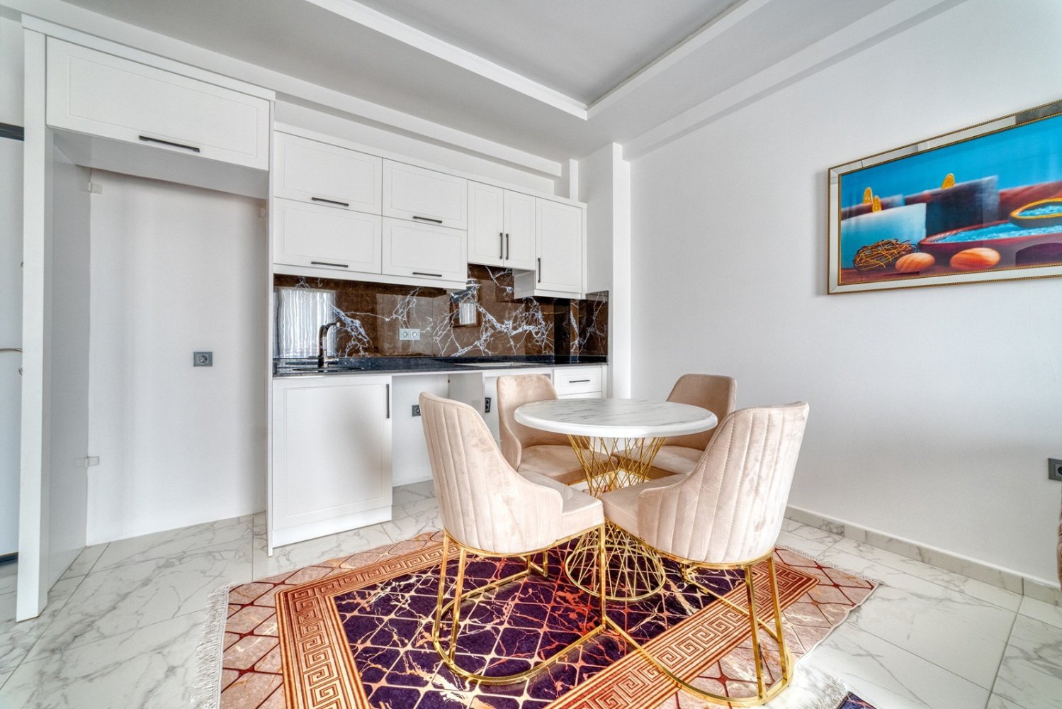 Квартира с 2 комнатами в Оба, Турция № 17150